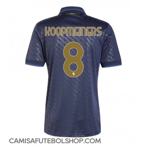 Camisa de time de futebol Juventus Teun Koopmeiners #8 Replicas 3º Equipamento 2024-25 Manga Curta